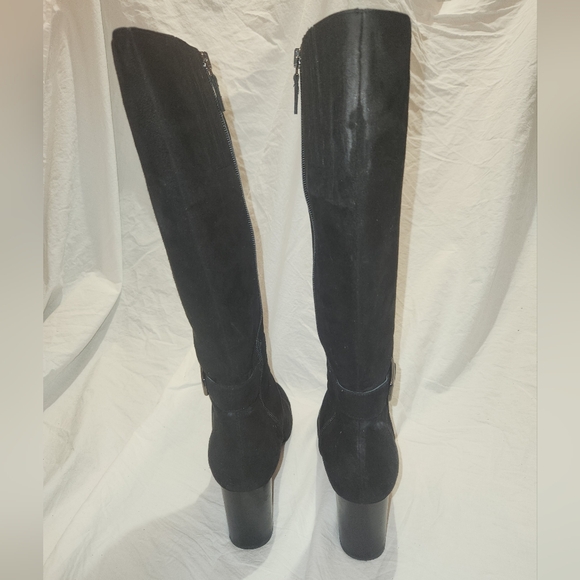 Aquatalia Made In Italy Knee High Leather Boots Size 9 - Picture 4 of 13
